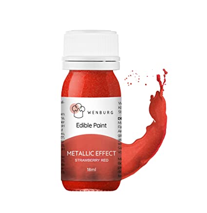 Wenburg food coloring, metallic, 18ml.