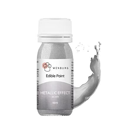 Wenburg food coloring, metallic, 18ml.