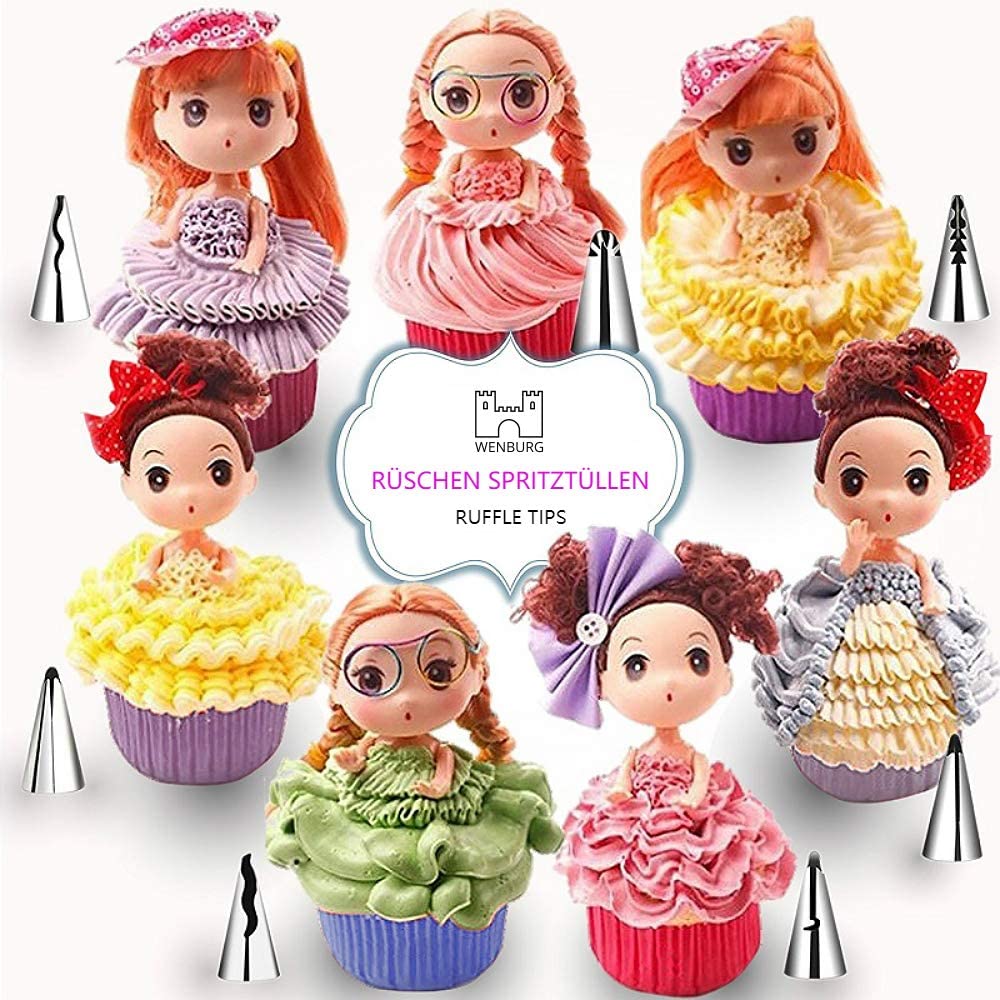 Wenburg Profi Spritztüllen Set mit 29 Aufsätzen