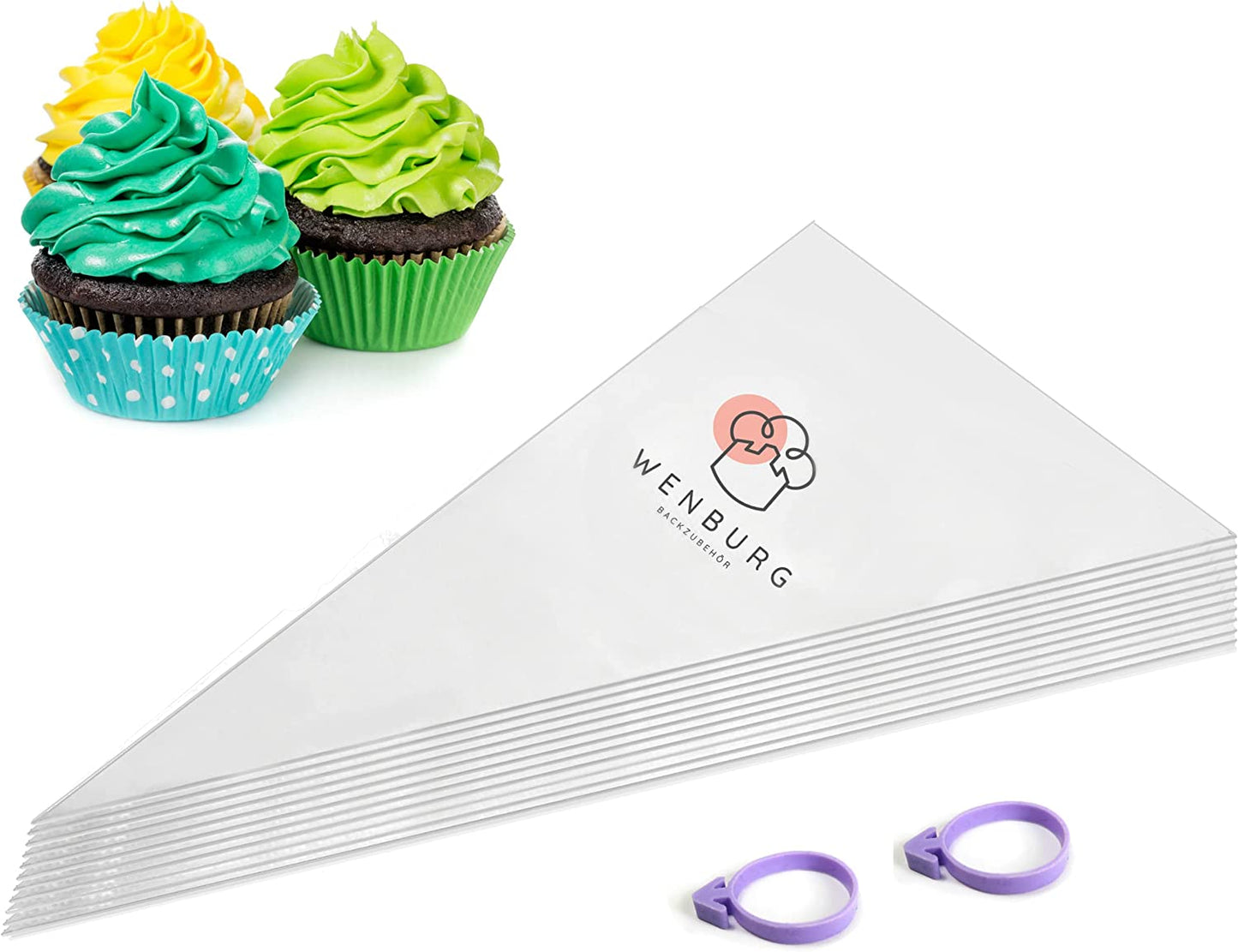 Wenburg disposable piping bags - 100 pcs.