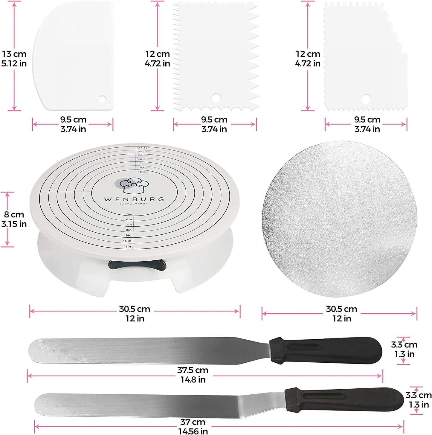 Wenburg Spritztüllen Set Chef