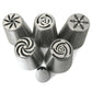Wenburg Russian stainless steel piping nozzle set deluxe 